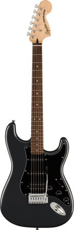 Fender SQUIER Affinity 2021 Stratocaster HSS Pack LRL Charcoal Frost Metallic