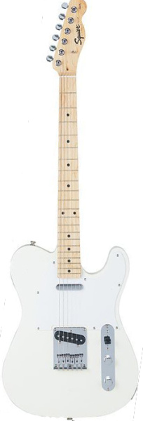 Fender SQUIER AFFINITY TELECASTER MN ARCTIC WHITE  Fender SQUIER AFFINITY TELECASTER MN ARCTIC WHITE