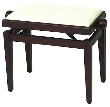 GEWA FX Piano Bench Rosewood Matt Beige Seat F900564