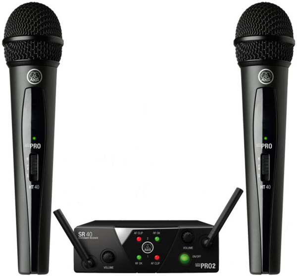 AKG WMS40 Mini2 Vocal Set BD US45A/C (660.700&662.300) AKG WMS40 Mini2 Vocal Set BD US45A/C (660.700&662.300)