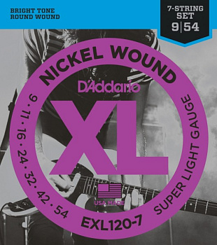 D'ADDARIO EXL120-7