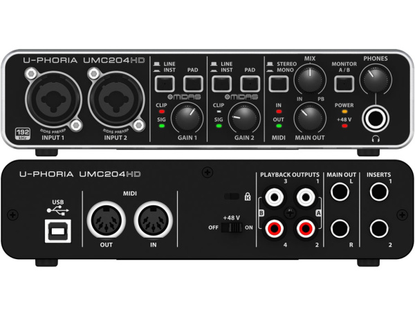 Behringer UMC204HD Behringer UMC204HD