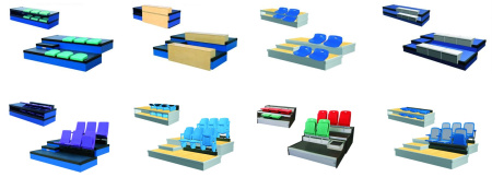 ALINA Телескопические трибуны тип 2