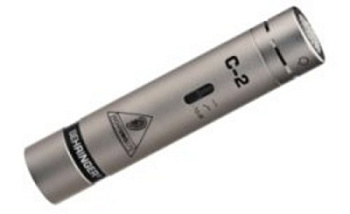 Behringer C-2 studio condenser microphones