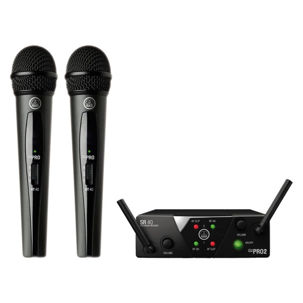 AKG WMS40 Mini2 Vocal Set BD US25B/D (537.900&540.400) AKG WMS40 Mini2 Vocal Set BD US25B/D (537.900&540.400)