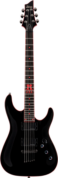 SCHECTER C-1 SHE DEVIL BLK