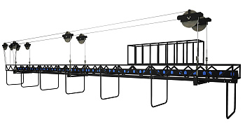 Truss-Master Софитный подъем одноуровневый Truss-Master Софитный подъем одноуровневый
