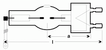 OSRAM HTI 2500 W/SE OSRAM HTI 2500 W/SE