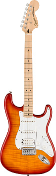 Fender SQUIER Affinity 2021 Stratocaster FMT HSS MN Sienna Sunburst Fender SQUIER Affinity 2021 Stratocaster FMT HSS MN Sienna Sunburst