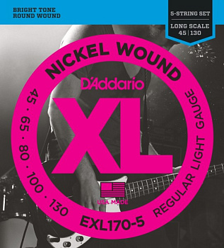 D'ADDARIO EXL170-5